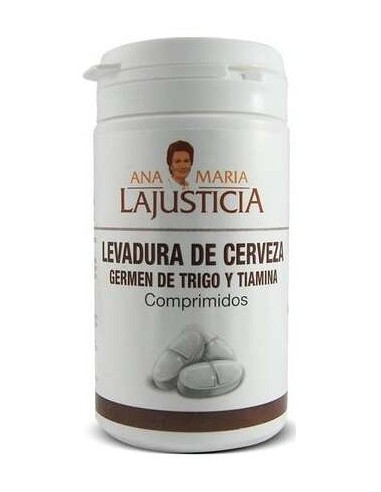 Levadura Cerveza+Germen Trigo+Tiamina B1 80Comp. de Ana Maria Lajusticia