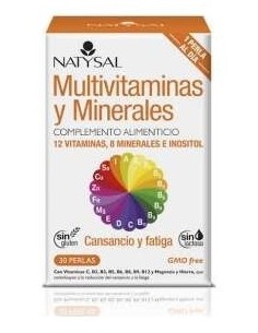 Multivitaminas Y Minerales 30Cap. de Natysal 2