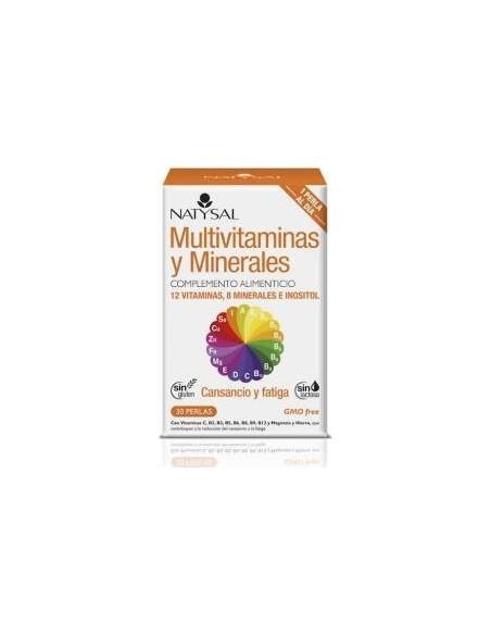Multivitaminas Y Minerales  30 Perlas de Natysal