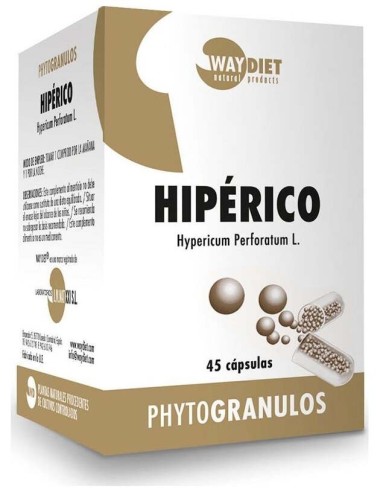 Hiperico Phytogranulos 45Caps. de Waydiet Natural Products
