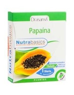 Papaina 30 Capsulas Nutrabasicos Drasanvi 2