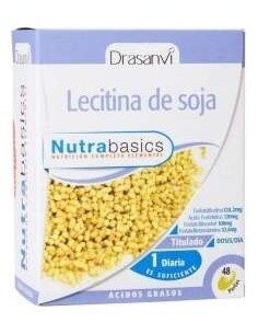 Nutrabasics Lecitina De Soja 1200Mg. 48Perlas de Drasanvi 2