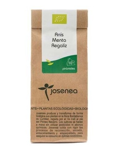 Anis Menta Regaliz Bolsa 10Sbrs. de Josenea