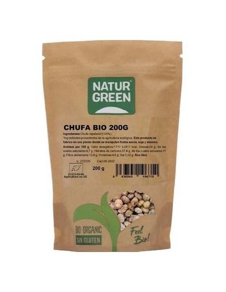 Chufa Repelada 200 G de Naturgreen
