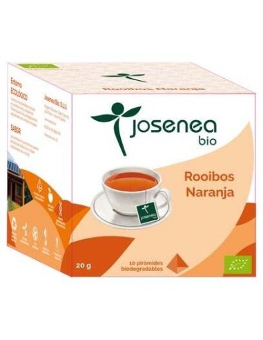 Rooibos-Naranja 10Piramides Ensobradas Bio de Josenea