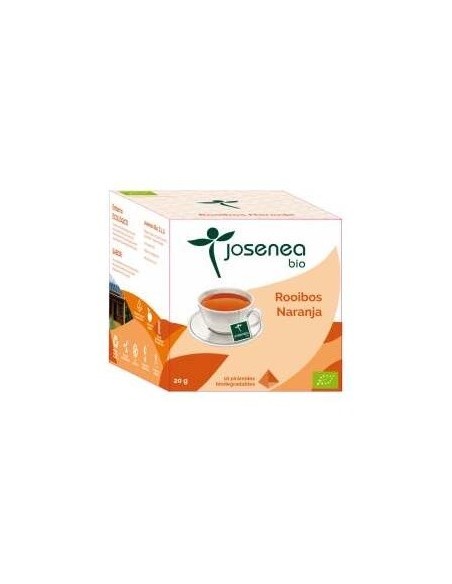 Rooibos-Naranja 10Piramides Ensobradas Bio de Josenea