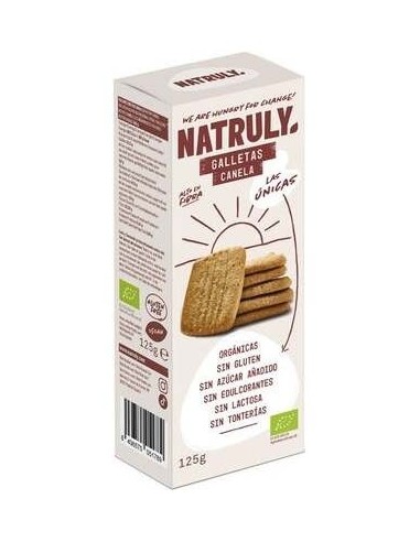 Galletas De Canela 125Gr. Bio de Natruly