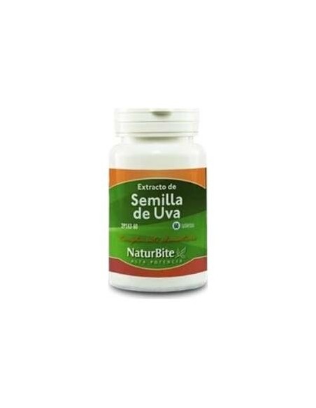 Extracto de Semillas de Uva 50mg, 60 Tabl. de NaturBite