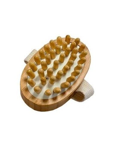Cepillo Masajeador Bambu Anticelulitico de Naturaspa