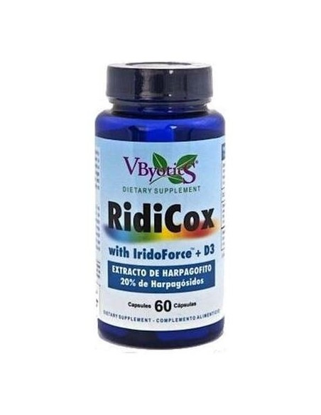 Ridicox Con Iridoforce 60Cap. de Vbyotics