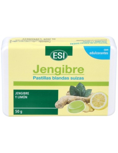 Jengibre con Limón Trepatdiet-Esi 50g | Pastillas Blandas