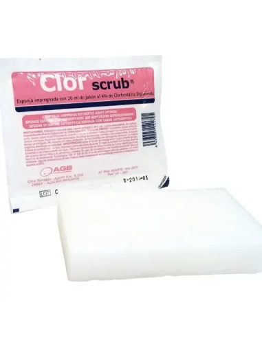 Clor Scrub Agb Altres Lab Vet Esponja Antisséptica eficaz