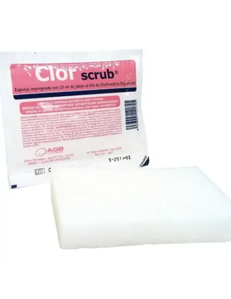 Clor Scrub Agb Altres Lab Vet Esponja Antisséptica eficaz