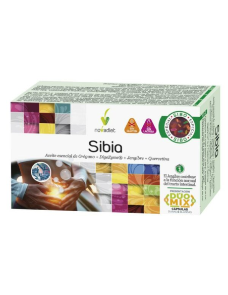 Sibia 15 cápsulas blandas + 15 cápsulas duras de Novadiet