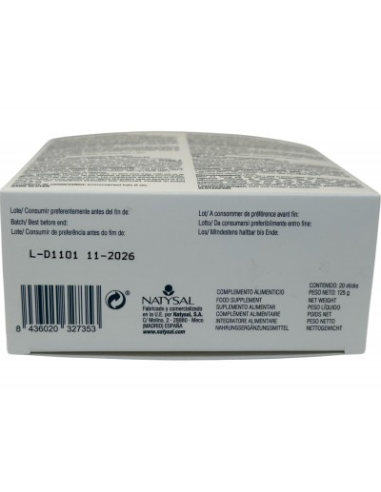 Sucal (Fosfopéptidos De Caseína+Calcio Citrato+D3+K2) 20 Sticks de Natysal