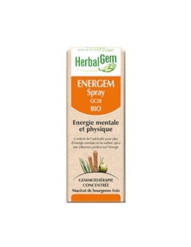 Energem Spray 10ml Herbalgem – Energía Natural y Vitalidad
