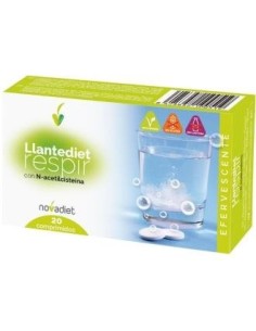Llantediet Respir 20 Comprimidos Eferv. de Novadiet