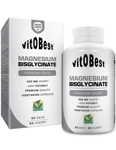 Magnesium Bisglycinate 60 Vegecaps de Vit.O.Best