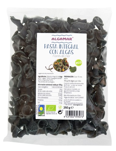 Pasta Integral con Algas Algamar - Sabor Natural y Saludable