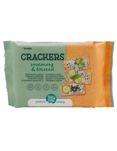 Crackers De Romero Y Linaza 250 G de Terrasana