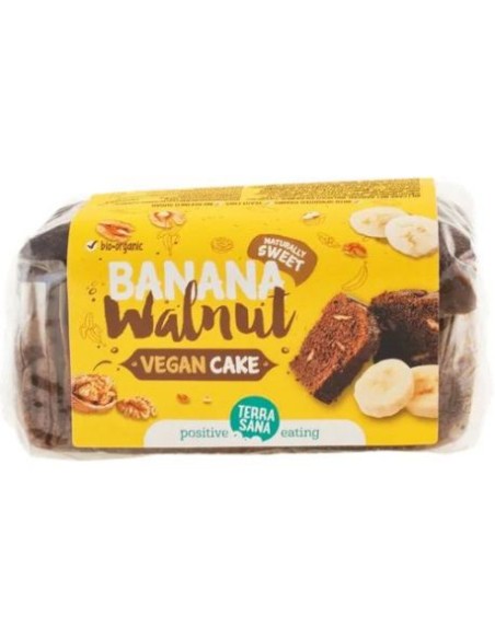 Vegan Cake Platano & Nuez 350 G de Terrasana
