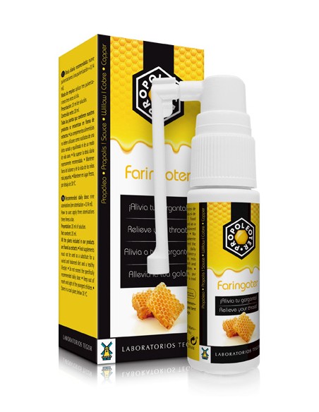 Faringoter Propoleoter 20 ml | Alivio eficaz en spray Tegor
