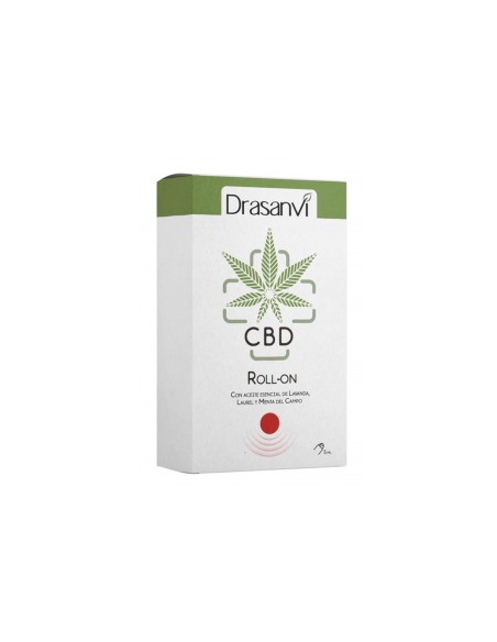 Roll On Cbd Rojo Alivio Tensiones Cabeza 5 Ml Drasanvi