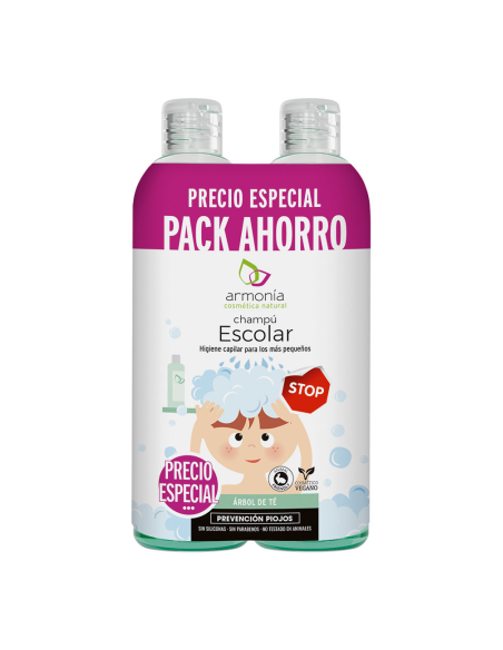 Pack Champú Escolar Armonía 2 x 300 ml - Cuidado Ideal