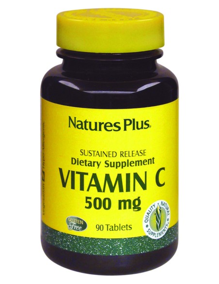 Vit. C 500Mg + Escaramujo (Accion Retard.) 90Comp de Natures Plus