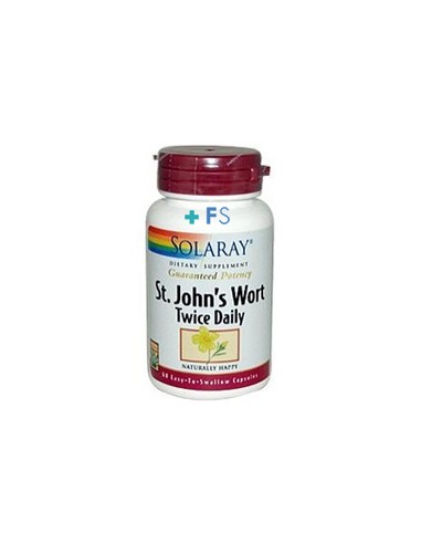 St. John’s Wort 60 Vegcaps Solaray – Bienestar Natural