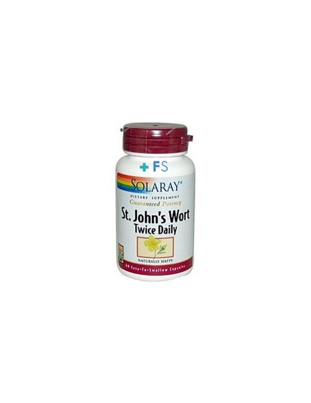 St. John’s Wort 60 Vegcaps Solaray – Bienestar Natural