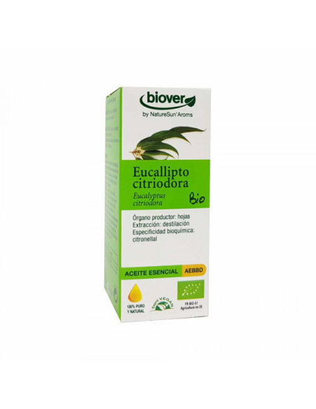 Ae Eucalyptus Citriodora 10 ml Biover – Eucalipto Natural