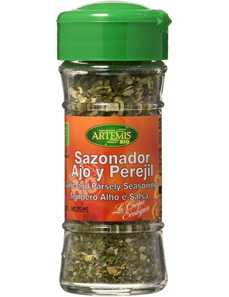 Ajo-Perejil Sazonador Artemis Bio 28g – Sabor Natural