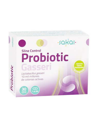 Sline Control Probiotic Gasseri 30 Caps  Salud Digestiva