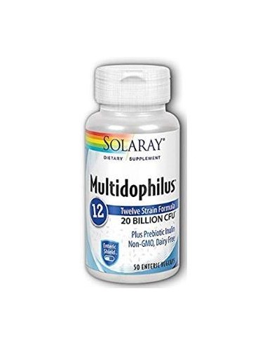 Multidophilus™12 Solaray 50 Vegcaps | Protección Entérica eficaz