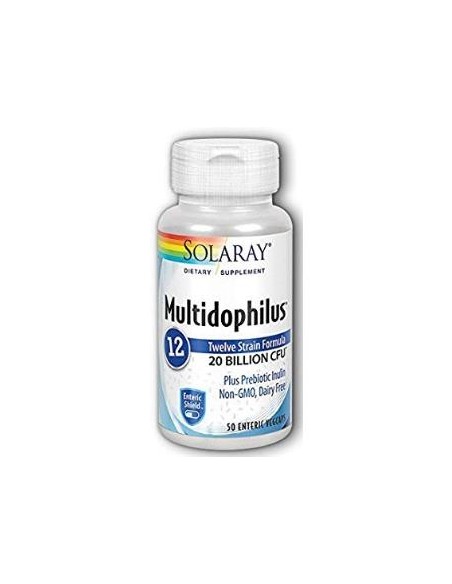 Multidophilus™12 Solaray 50 Vegcaps | Protección Entérica eficaz