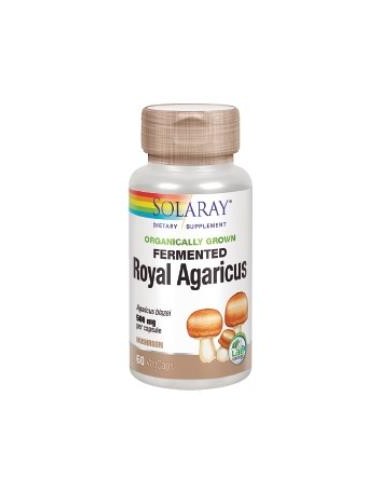 Royal Agaricus(Champiñon Del Sol) 500 Mg- 60 Vegcaps de Solaray