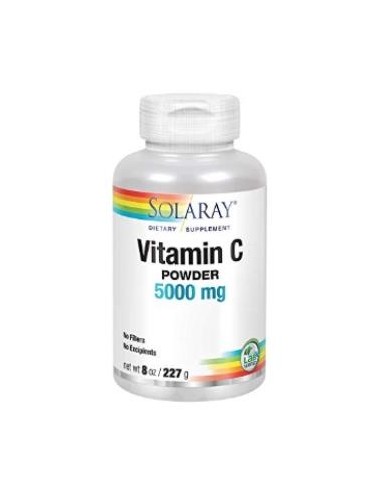 Vitamina C No Ácida en Polvo Solaray 227 g – Salud Natural
