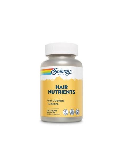 Hair Nutrients 120 Caps de Solaray