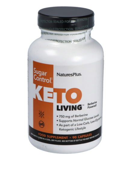Keto Living Sugar Control 90 Caps – Control Natural del Azúcar
