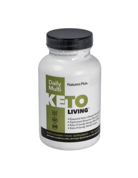 Keto Living Daily Multi 90 Caps | Suplemento Natural Natures Plus