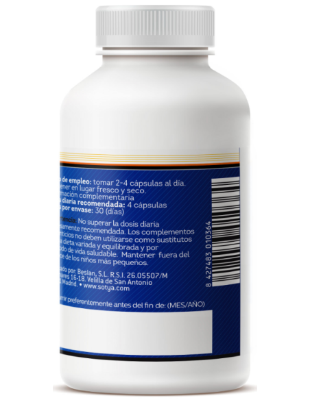 Bcaa'S (Aminoa.Ramificados) 120 Capsulas De 600Mg Sotya