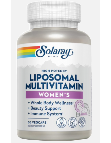 Multivitamínico Liposomal para Mujer Solaray - 60 Vegcaps