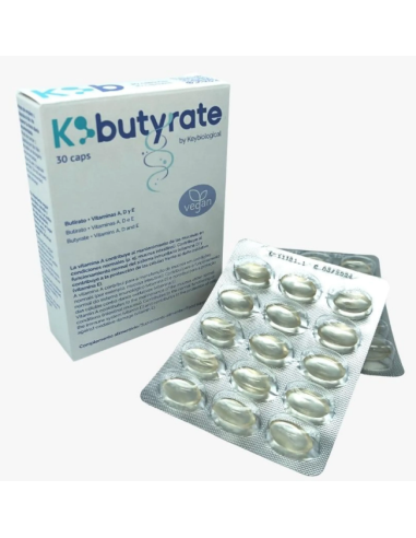 Kbutyrate 30Cap. Keybiological  Apoyo Digestivo Natural