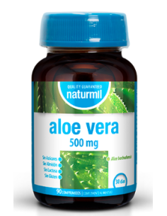 Aloe Vera 500 mg Dietmed - 90 Comprimidos Naturales Saludables