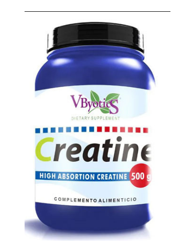 Creatina Polvo Creapure 500 Gr de Vbyotics