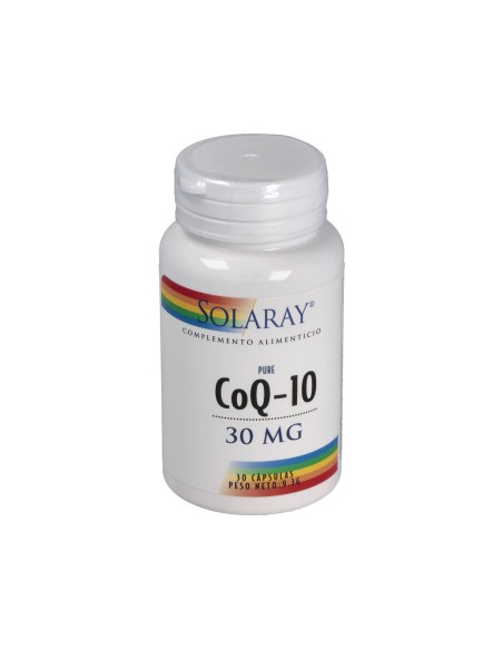 Pure CoQ10 30mg Solaray | Energía y Vitalidad Natural
