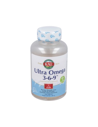 Ultra Omega 3 6 9 Solaray - Salud Cardiovascular y Bienestar