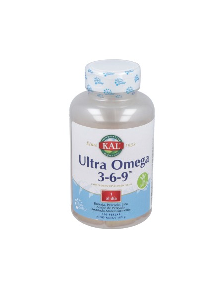 Ultra Omega 3 6 9 Solaray - Salud Cardiovascular y Bienestar