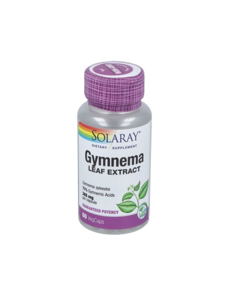 Gymnema 385mg 60 Caps Solaray – Apoyo Natural para Azúcar